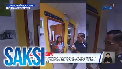 Dialysis center na umano'y gumagamit at nagbebenta ng kemikal na 'di aprubado ng FDA, sinalakay ng NBI; 2 tauhan, arestado | Saksi