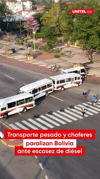 ¡Paro nacional! Diferentes puntos de Bolivia están paralizados con bloqueos del Transporte pesado y choferes