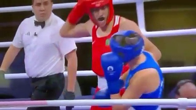 Boxeadora italiana abandona el ring en París por dudas sobre género de su rival