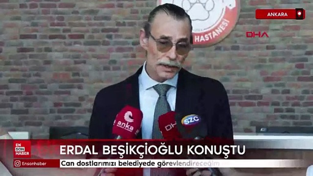 Erdal Beşikçioğlu: Köpekleri belediyede görevlendireceğim