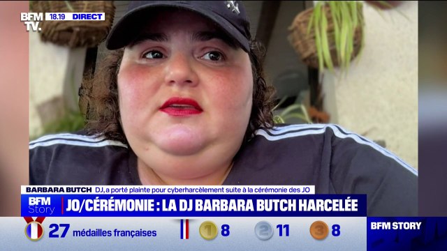 Il ne faut pas normaliser la haine en ligne , affirme la DJ Barbara Butch, cyberharcelée après sa participation à la cérémonie d'ouverture des JO