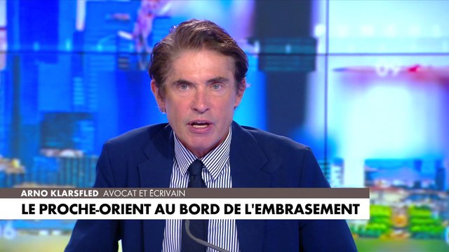 Arno Klarsfeld estime qu'une grande partie du monde arabe est motivée par la destruction de l’État d’Israël