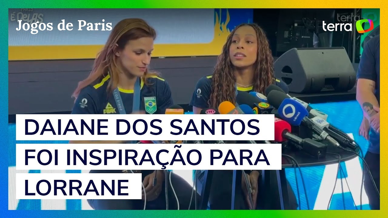 Medalhistas da Ginástica falam sobre a referência de Daiane dos Santos no esporte