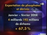 Boom des ventes des phosphates au Maroc