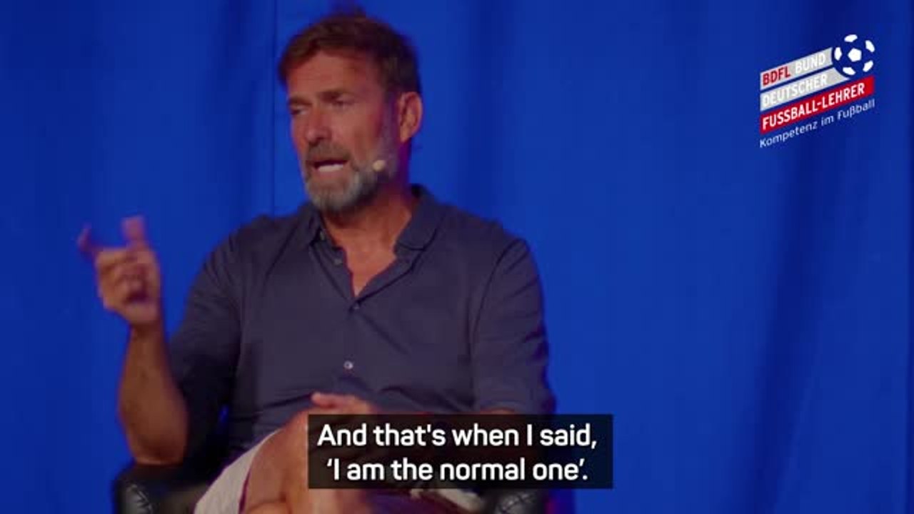 Klopp looks back at his 'normal one' start at Liverpool
