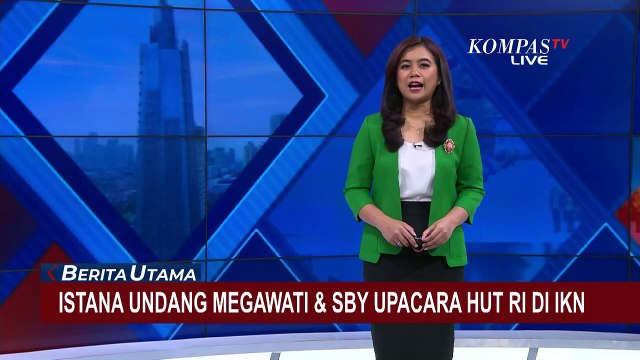 Istana Undang Megawati dan SBY ke Upacara HUT ke-79 RI di IKN