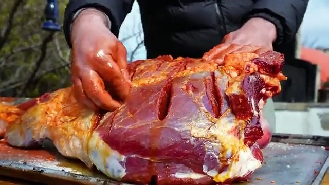 I Covered The Giant Beef With Dirt For The Perfect Holiday Dinner