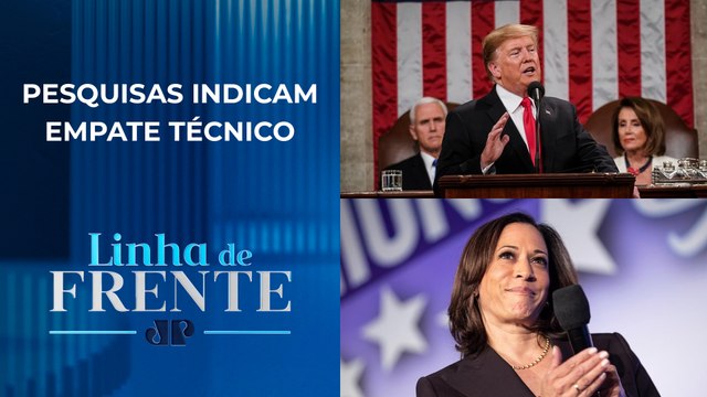Quais os maiores desafios para os candidatos das eleições dos EUA? Bancada analisa | LINHA DE FRENTE