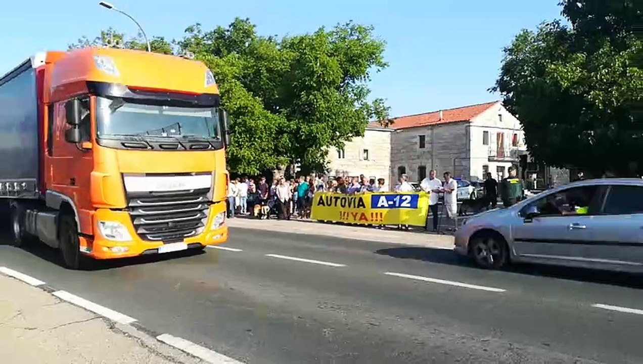 Ibeas de Juarros protesta autovía