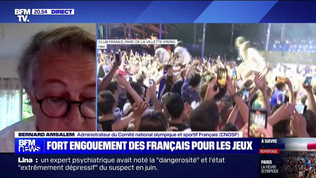 "C'est plus dur d'aller chercher des médailles en athlétisme que dans beaucoup de sports", selon Bernard Amsalem (Comité national olympique et sportif français)