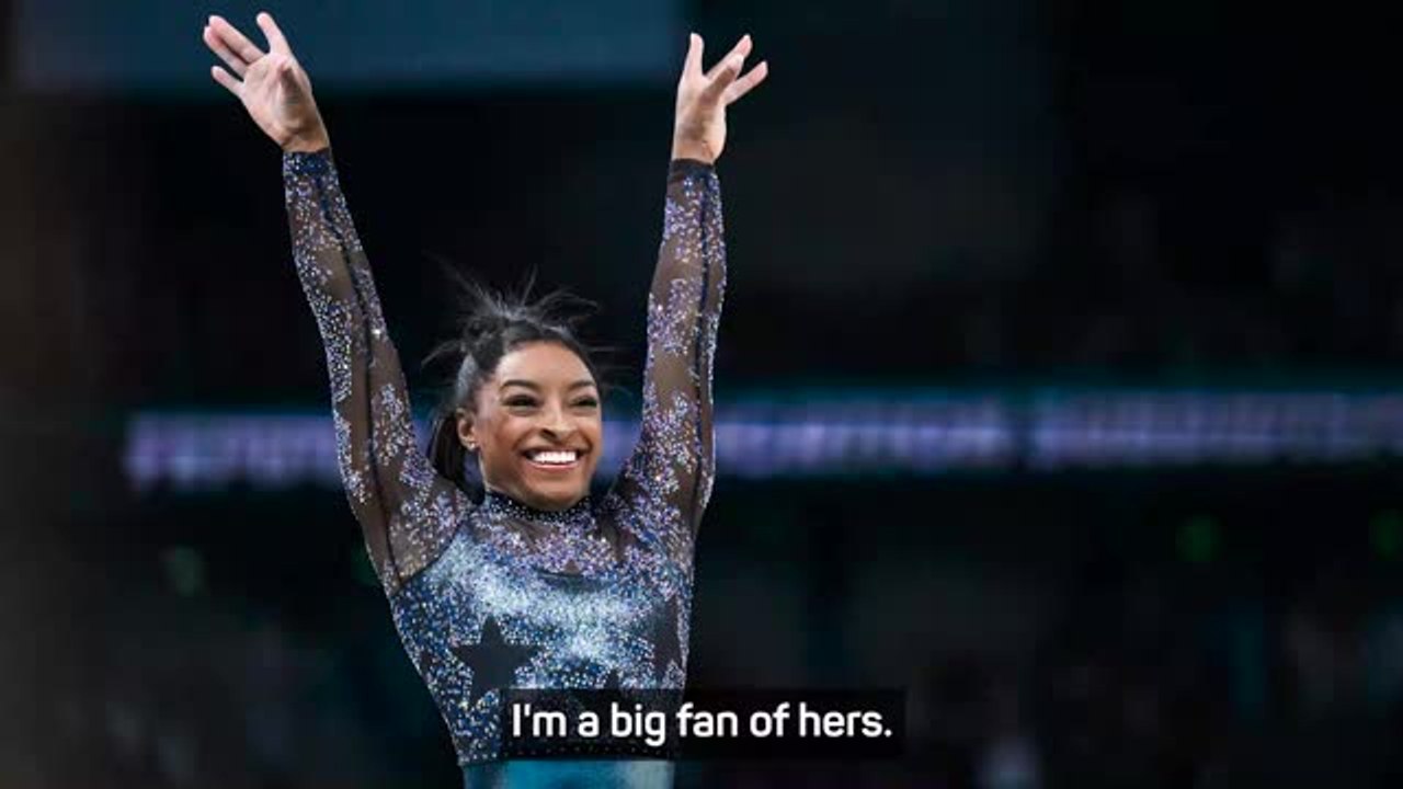 'I came to Paris for Simone Biles!' - Two-time Olympic gold medallist exclaims