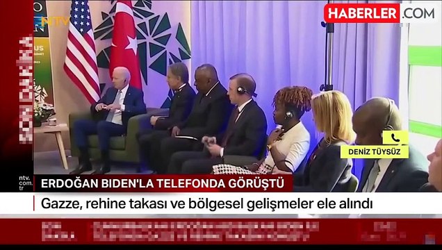 Cumhurbaşkanı Erdoğan, ABD Başkanı Biden ile telefon görüşmesi gerçekleştirdi