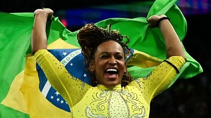 Rebeca Andrade é prata no individual geral da ginástica em Paris-2024