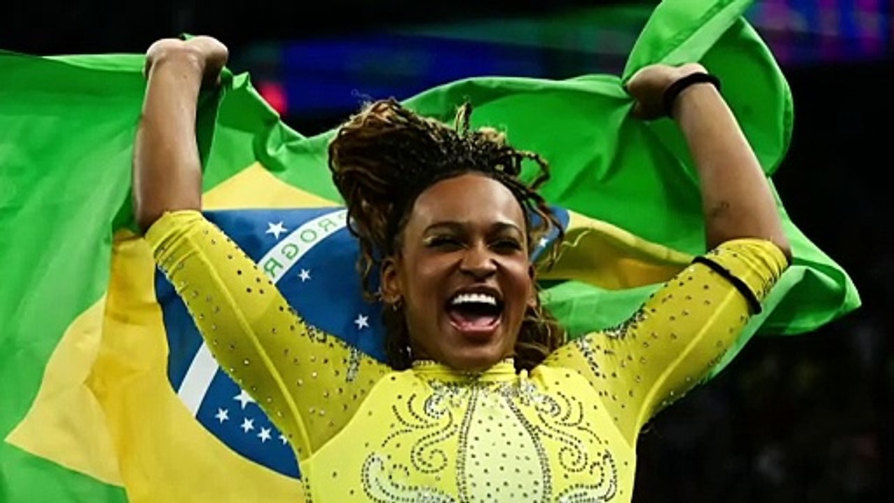 Rebeca Andrade é prata no individual geral da ginástica em Paris-2024