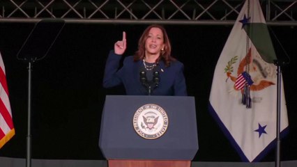 해리스 "트럼프, 식상한 분열의 언어...자격 없어" / YTN