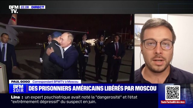 Échange de prisonniers: Vladimir Poutine est venu accueillir à l’aéroport les Russes libérés par les Occidentaux