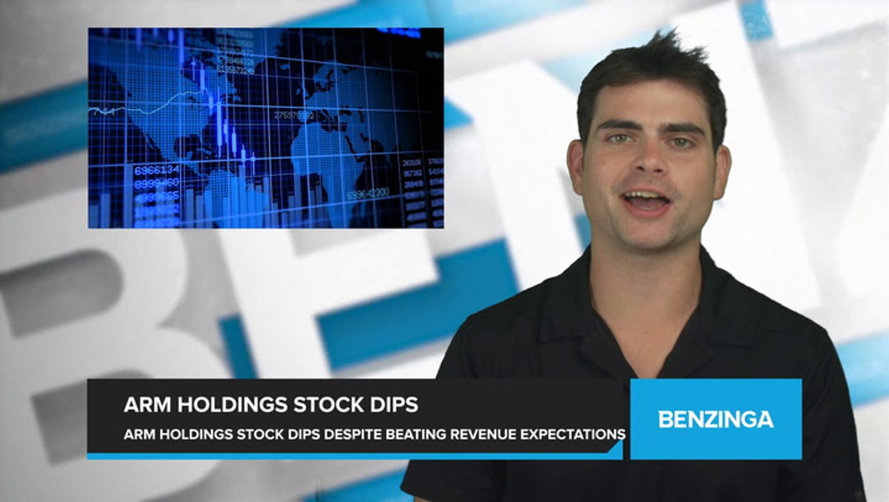 Arm Holdings Stock Dips Despite Reporting Impressive Quarterly Revenue Surge, Beating Expectations