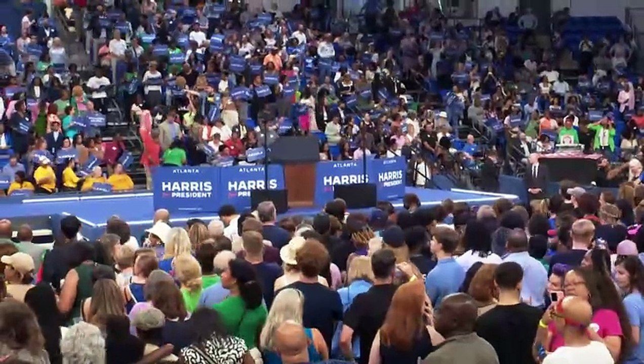 Democratas começam votação para confirmar a candidatura de Kamala Harris