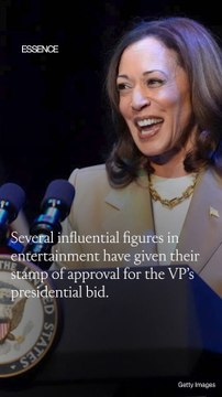 WATCH: In My Feed - These Black Celebrities Are Supporting Kamala Harris for President