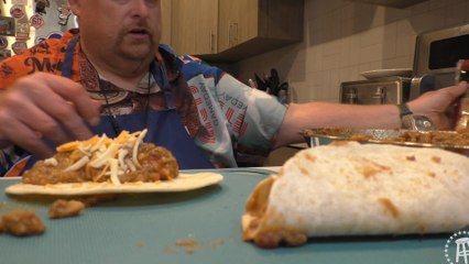 Tank Cooks Chimichangas