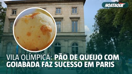Pão de queijo com goiabada faz sucesso com atletas do Brasil em Paris