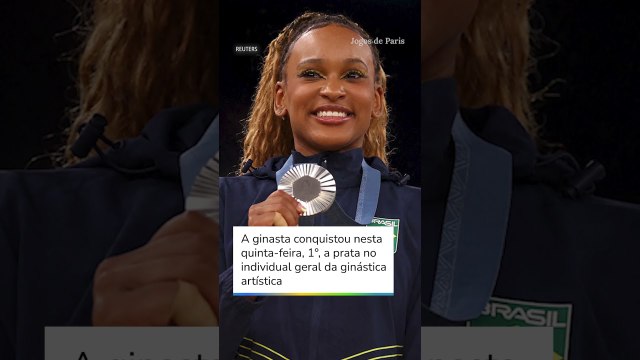 Rebeca Andrade se torna brasileira com mais medalhas na história dos Jogos Olímpicos