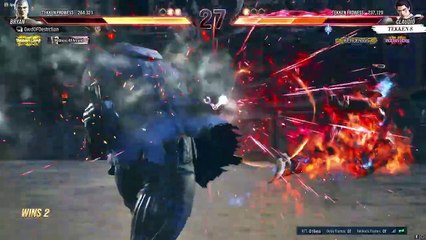 Bryan Flexing On Em Mid Game - #tekken8