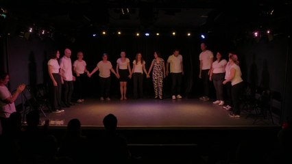 Présentation publique spectacle Improvisation -Eleves 1ère année -Cours de théâtre Avenue du spectacle /  JUIN 2024