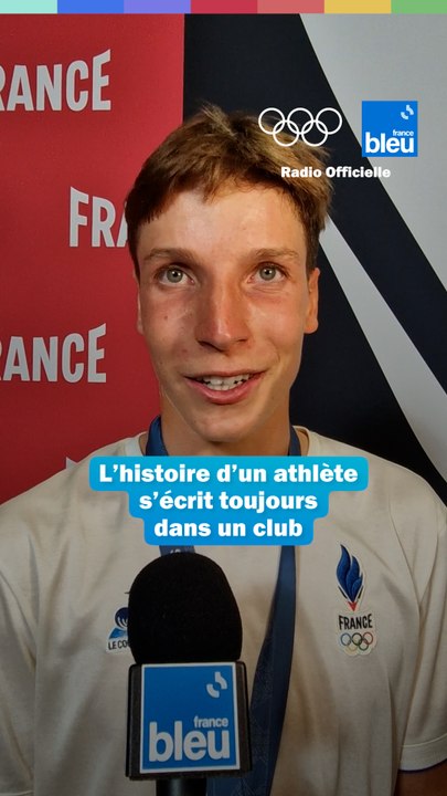 JO Paris 2024 : Titouan Castryck reconnaissant envers les "Poissons Volants" bretons