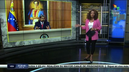 Pueblo venezolano marchó por la defensa de la paz en Caracas