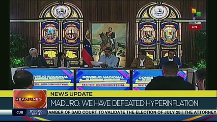 Pres. Maduro | In July 2024 we achieved a 300% growth of tax collection