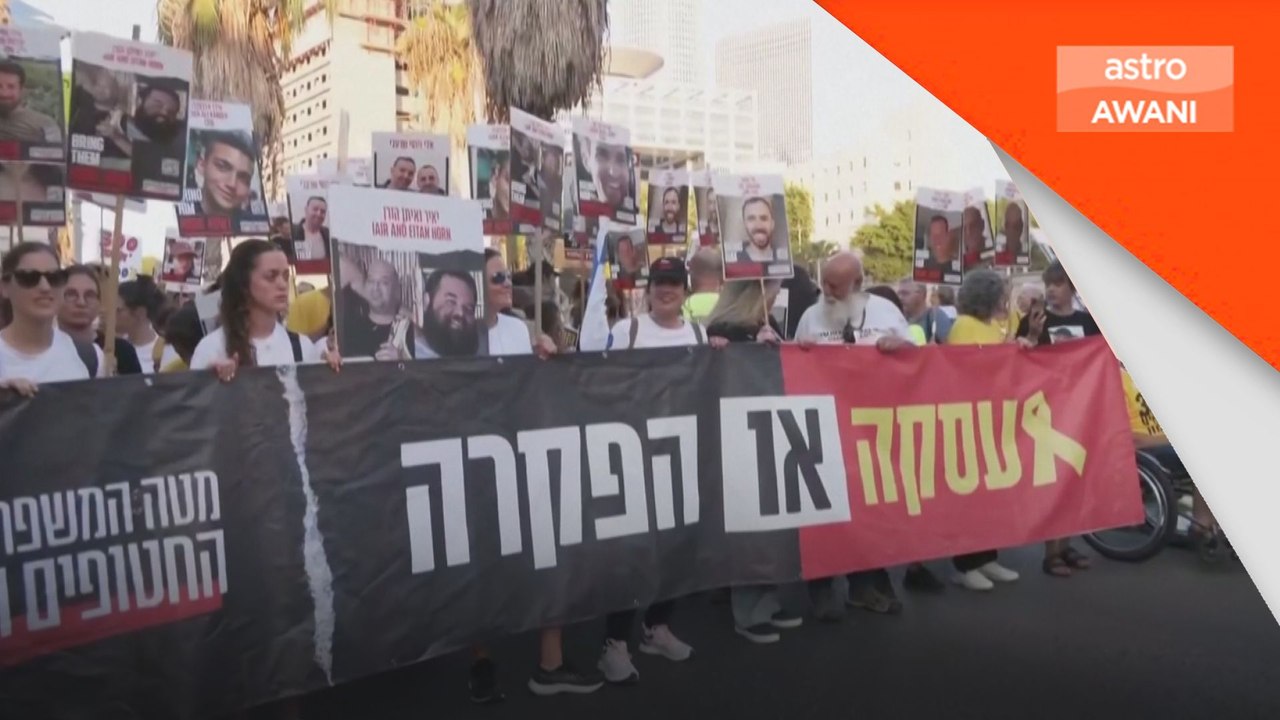 Warga Israel berhimpun di Tel Aviv, kenang konflik 7 Oktober