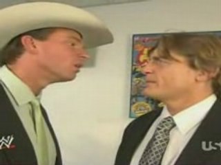 RAW 14/04/08: JBL & William Regal in Backstage