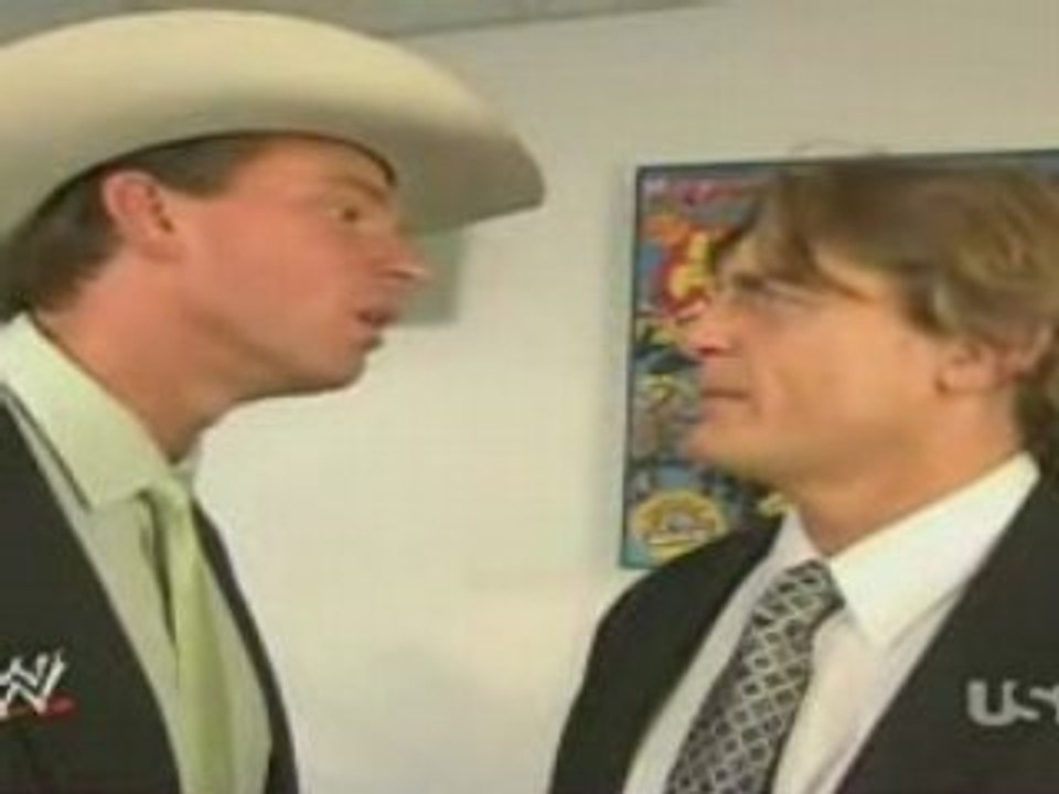 RAW 14/04/08: JBL & William Regal in Backstage