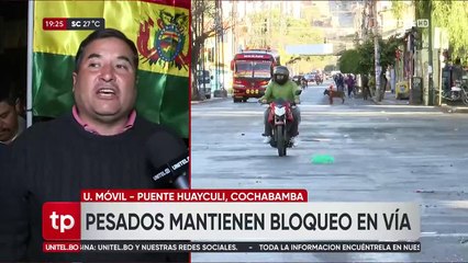 “No se anime a hacer eso”, Transporte Pesado responde a Del Castillo que advirtió con desbloquear con policías