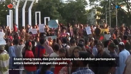 Enam Tewas dalam Protes Kuota Mahasiswa di Bangladesh