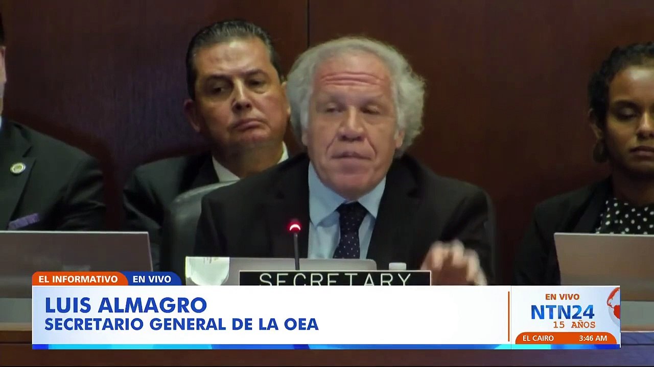 "Vamos a solicitar imputación de cargos con orden de aprehensión" contra Maduro: Luis Almagro