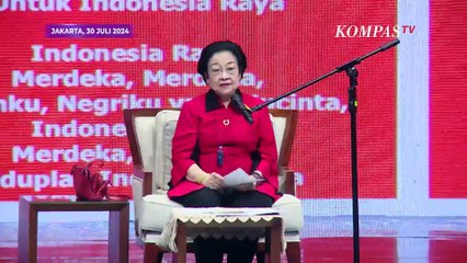 [FULL] Pidato Politik Megawati di Mukernas Perindo, Singgung Hasto hingga RUU TNI-Polri