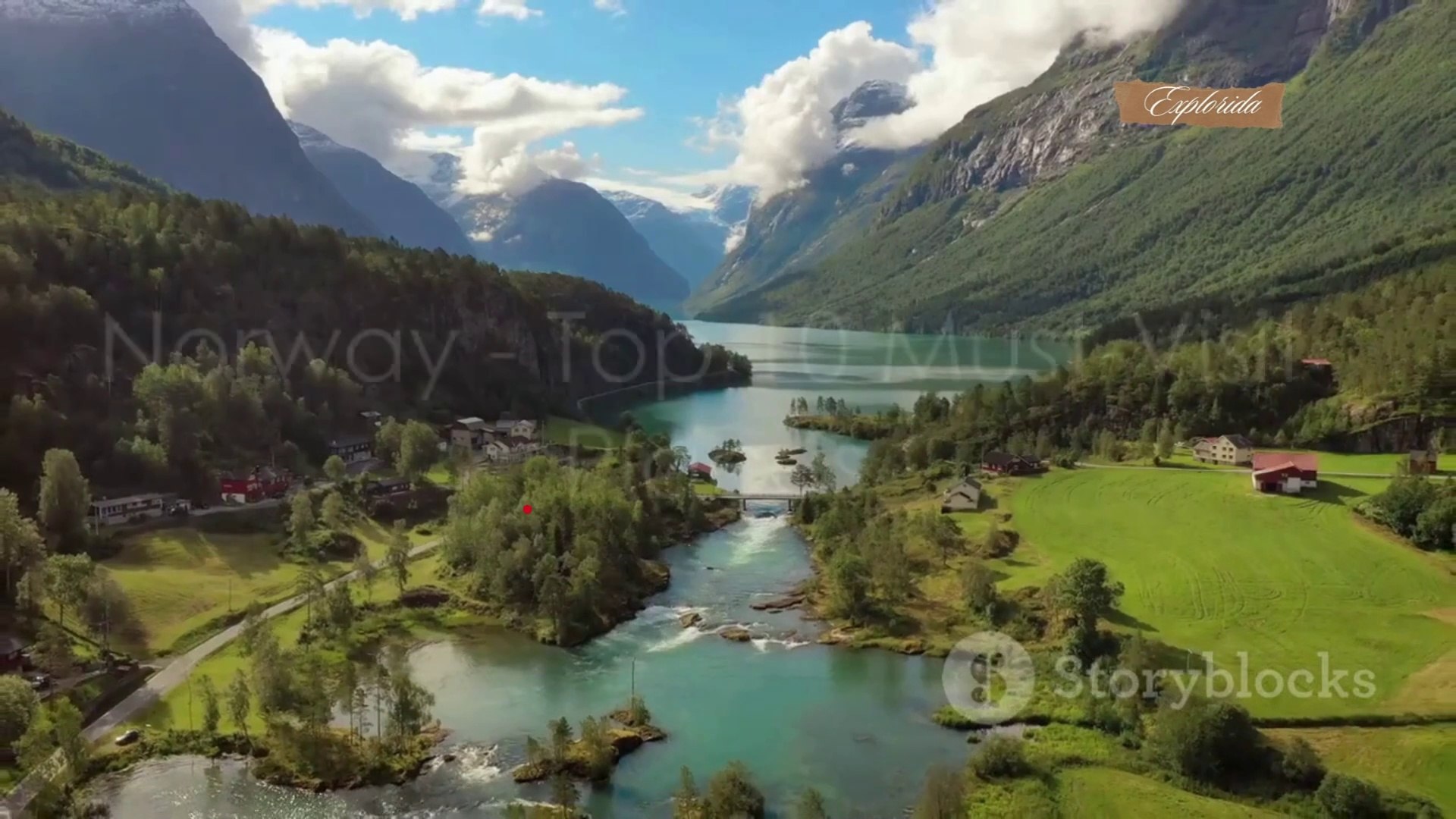 ⁣Top 10 places to visit in Norway
