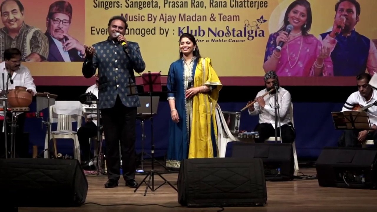 Dil Pukare Aa Re Aa Re ° Prasan Rao & Sangeeta Melekar Live Cover Performance