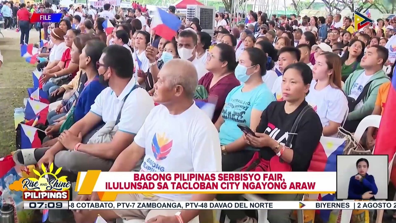 Bagong Pilipinas Serbisyo Fair, ilulunsad sa Tacloban City ngayong araw