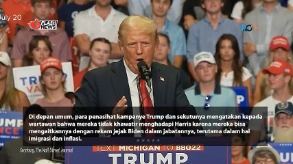 Donald Trump Tanggapi Mundurnya Joe Biden dari Calon Presiden AS 2024