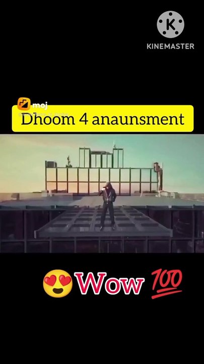DHOOM 4 MOVIE TEASER SHARUKH KHAN INTRODUCTION