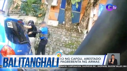 2 umano'y miyembro ng CAFGU, arestado dahil sa ilegal na pagbebenta ng armas | Balitanghali