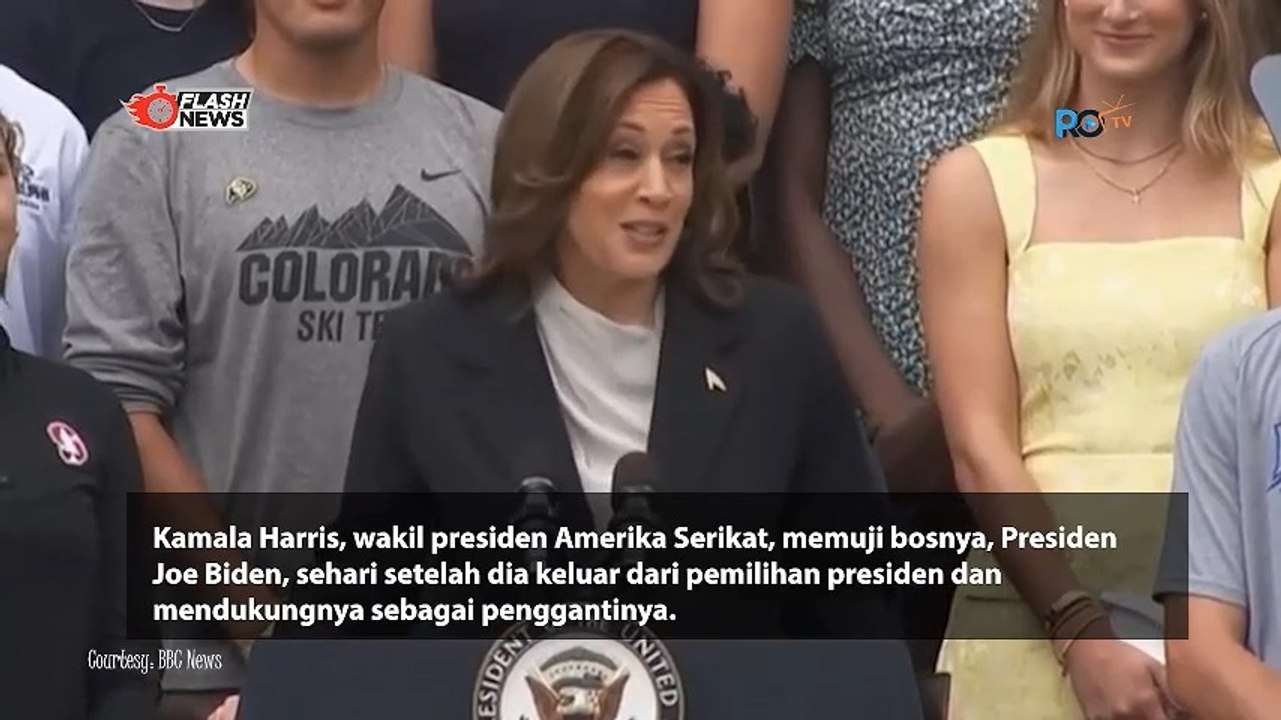 Harris Kamala Hargai Warisan Kepemimpinan Joe Biden