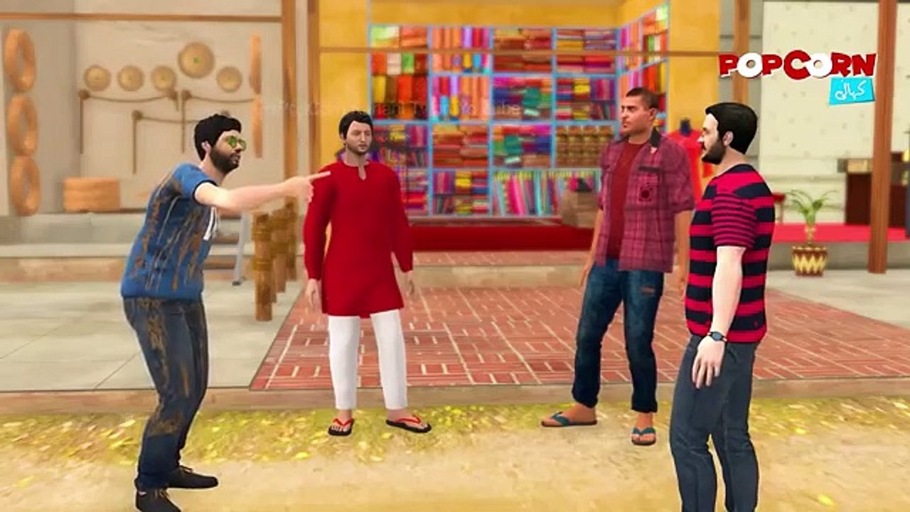 Rajab Butt Vs Ducky Bhai Fight Episode 02 _ _rajabbutt94 _DuckyBhai _ PopCorn Kahani Tv (360P)