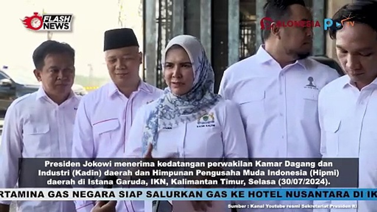 Ketpres Kadin dan Hipmi Kaltim Kadin Kaltim Minta Jokowi Libatkan Pengusaha Daerah Urus Pangan di IKN