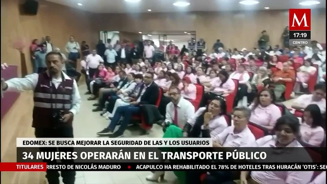 El gobierno del Edomex otorgó constancias de operadoras de transporte público a 34 mujeres