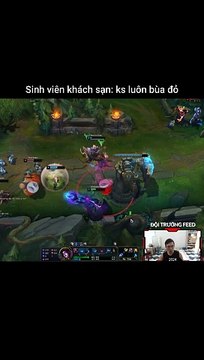 Sinh viên khách sạn: ks luôn bùa đỏ #morgana #support #leagueoflegends #shorts