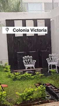 Lluvia, granizo y árboles caídos. Estas fueron las afectaciones debido a la tormenta de la tarde